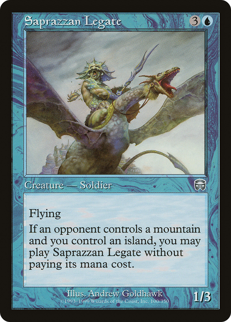 Saprazzan Legate (MMQ-100) - Mercadian Masques