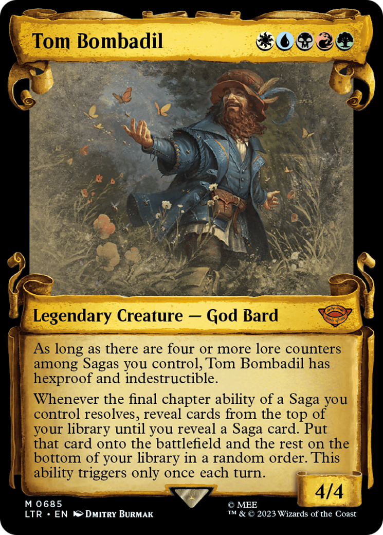 Tom Bombadil (Showcase Scrolls) (LTR-685) - The Lord of the Rings: Tales of Middle-earth: (Showcase) Foil