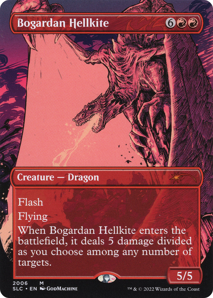 Bogardan Hellkite (SLC-2006) - Secret Lair Countdown Kit (Borderless)