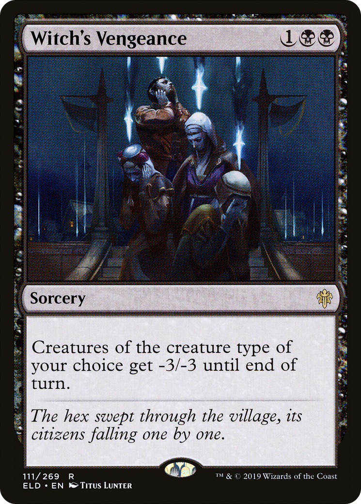 Witch's Vengeance (ELD-111) - Throne of Eldraine Foil