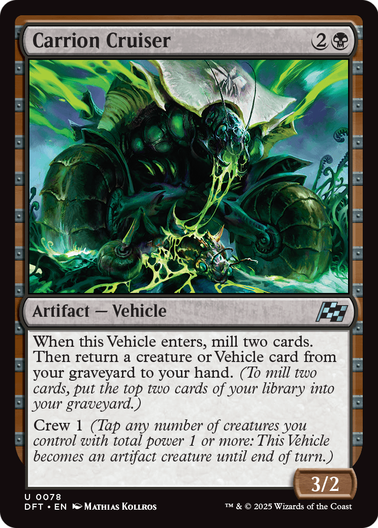 Carrion Cruiser (DFT-078) - Aetherdrift Foil