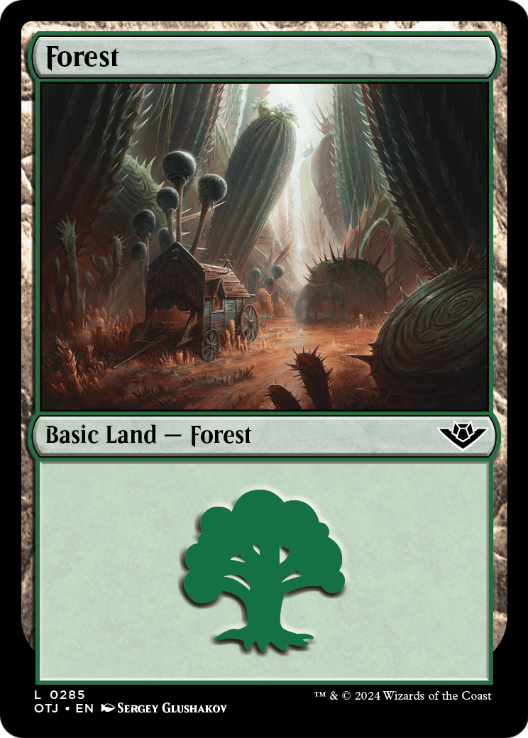 Forest (0285) (OTJ-285) - Outlaws of Thunder Junction