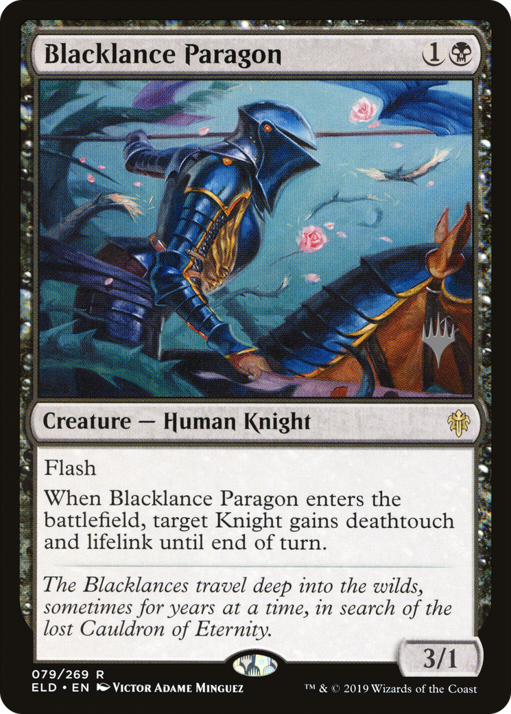 Blacklance Paragon (PPELD-079) - Throne of Eldraine Promos