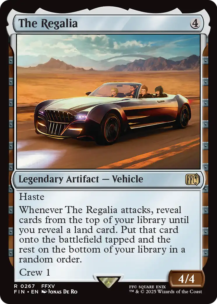 The Regalia (FIN-267) - FINAL FANTASY Foil
