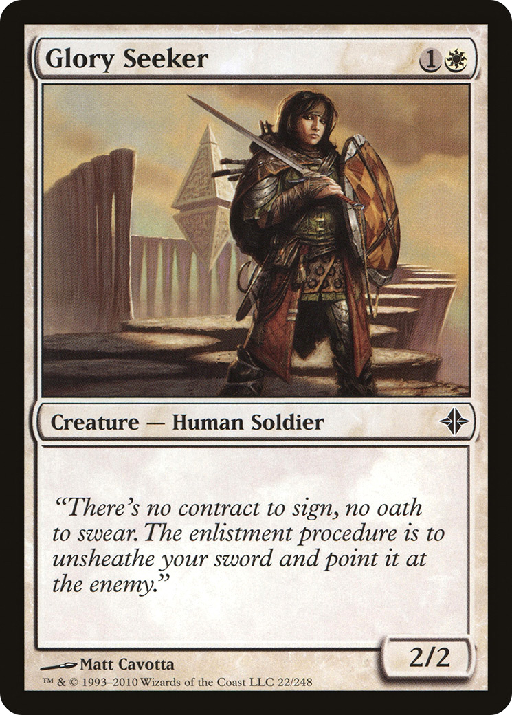 Glory Seeker (ROE-022) - Rise of the Eldrazi Foil