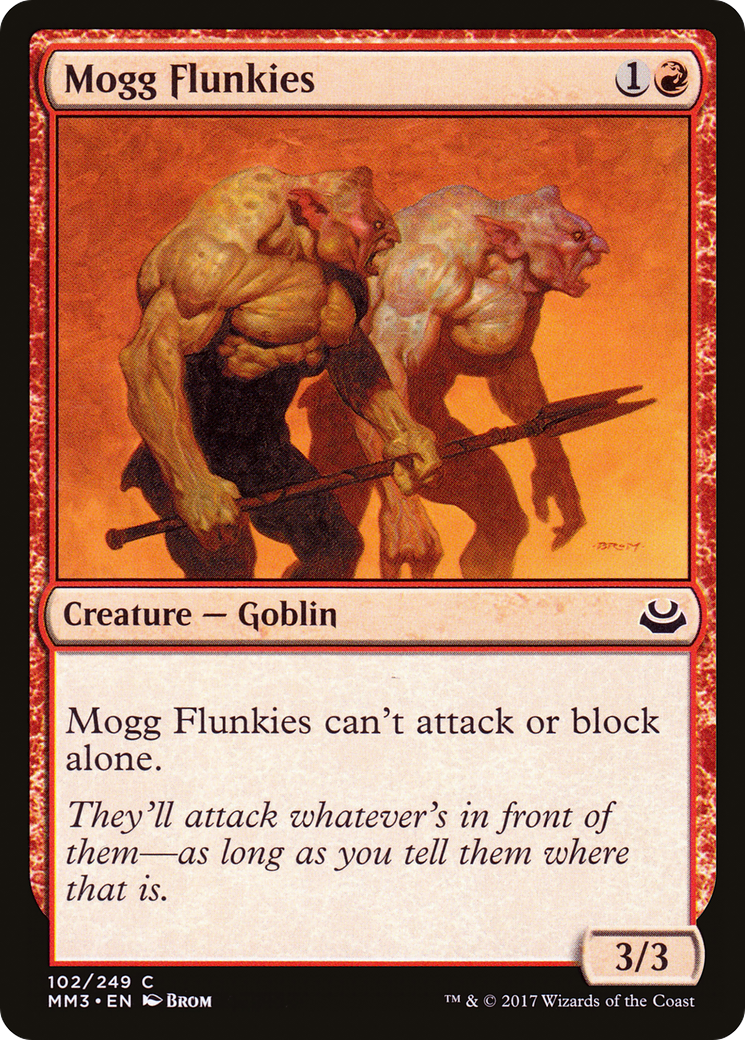 Mogg Flunkies (MM3-102) - Modern Masters 2017