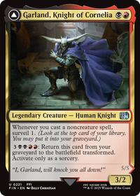 Garland, Knight of Cornelia (FIN-221) - FINAL FANTASY Foil