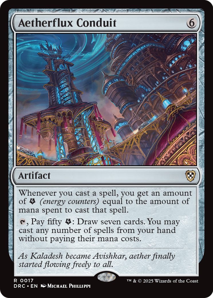 Aetherflux Conduit (DRC-017) - Commander: Aetherdrift