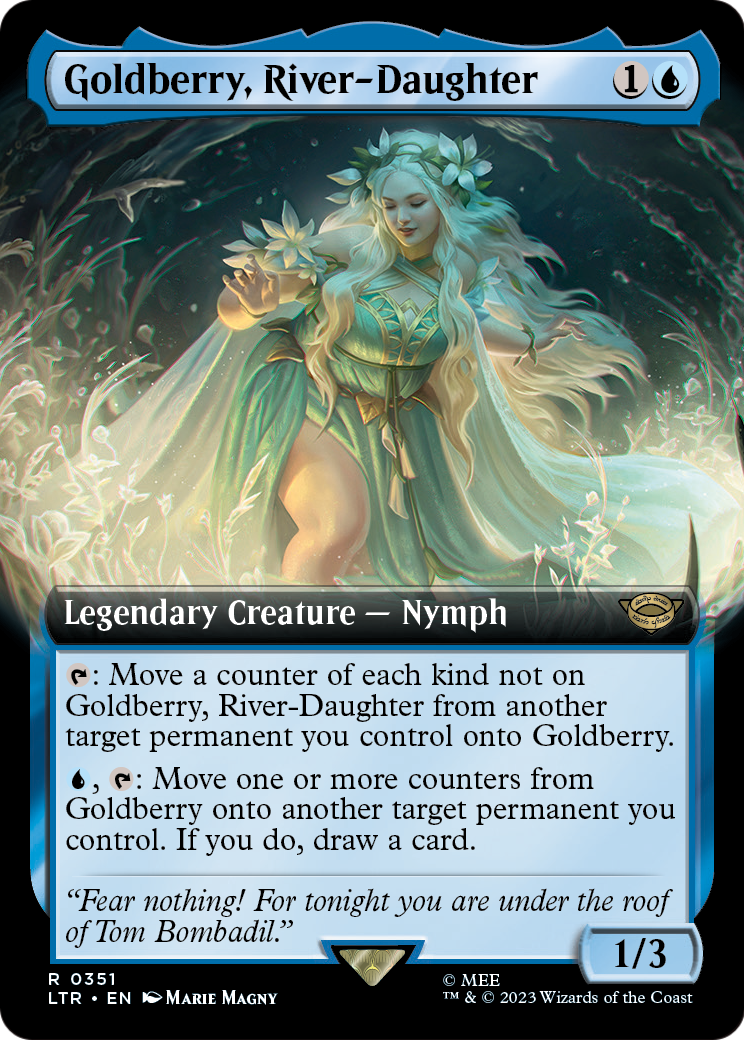 Goldberry, River-Daughter (Extended Art) (LTR-351) - The Lord of the Rings: Tales of Middle-earth: (Extended Art)