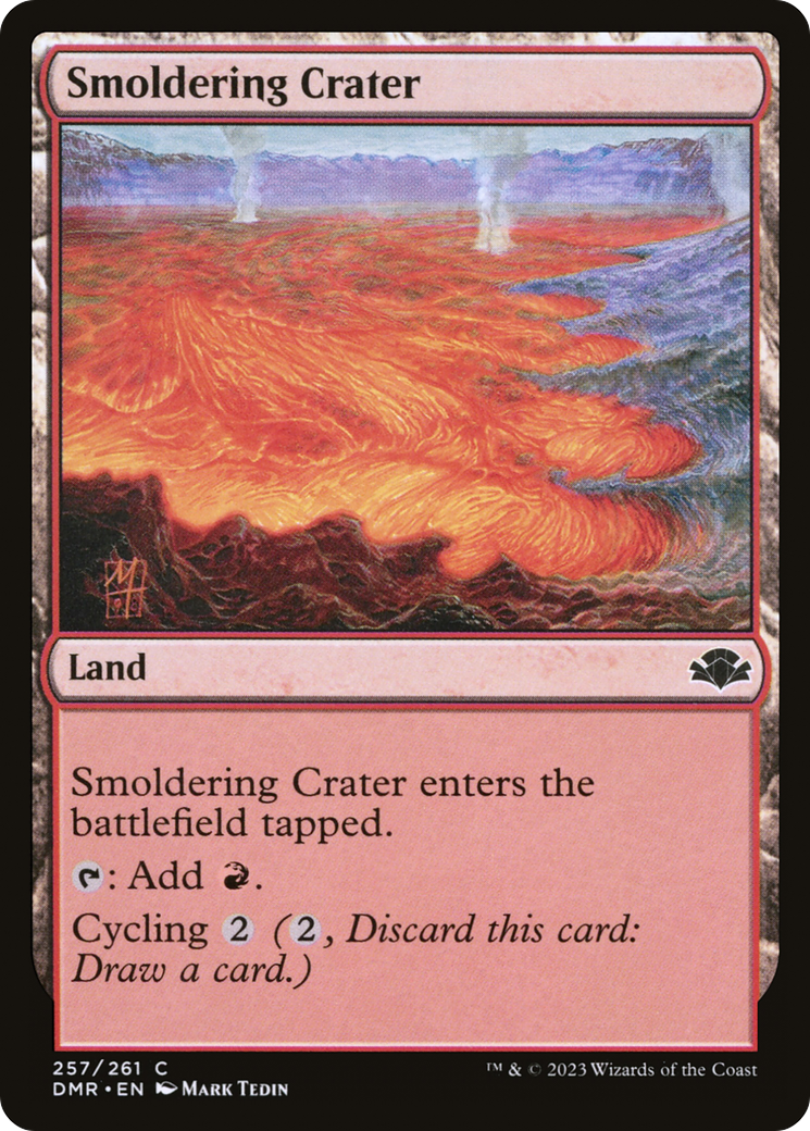 Smoldering Crater (DMR-257) - Dominaria Remastered