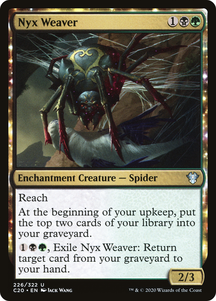 Nyx Weaver (C20-226) - Commander 2020: (enchantment)