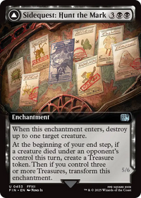 Sidequest: Hunt the Mark (Extended Art) (FIN-453) - FINAL FANTASY: (enchantment, Extended Art) Foil