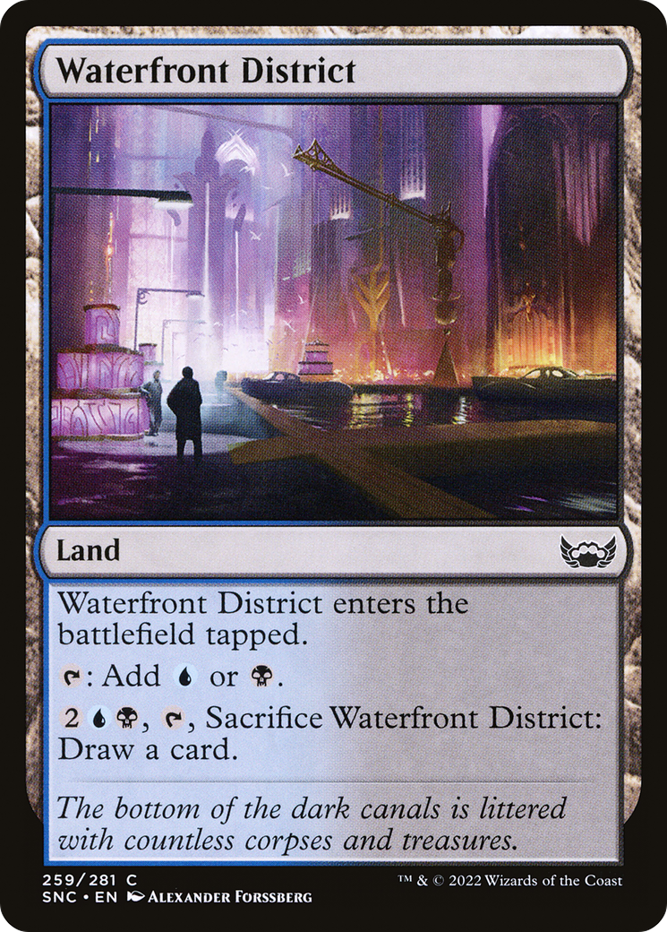 Waterfront District (SNC-259) - Streets of New Capenna Foil