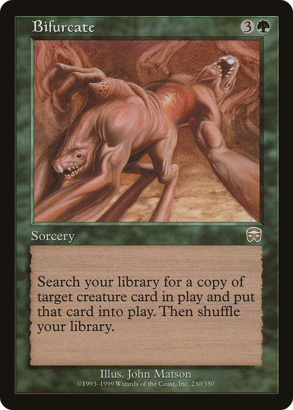 Bifurcate (MMQ-230) - Mercadian Masques Foil