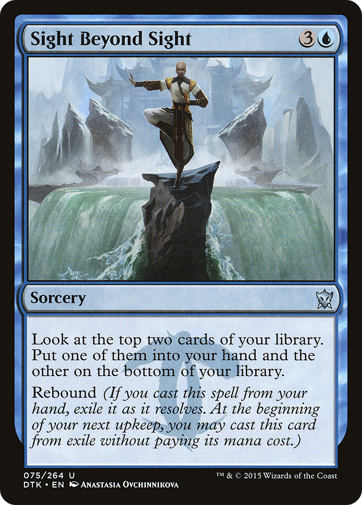 Sight Beyond Sight (DTK-075) - Dragons of Tarkir