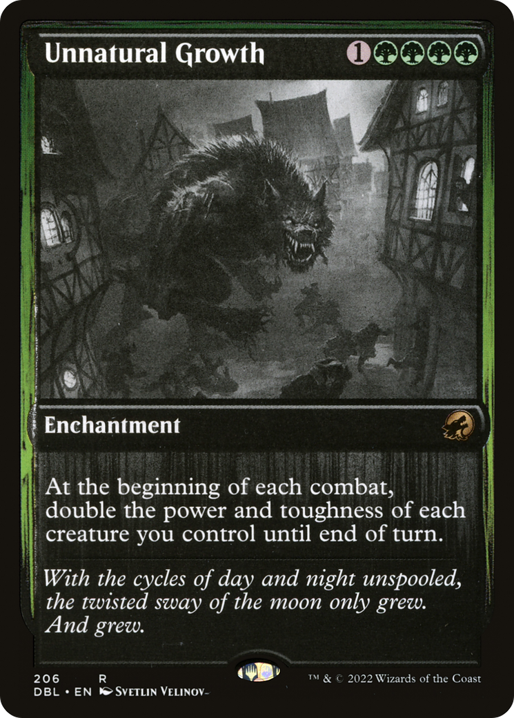 Unnatural Growth (DBL-206) - Innistrad: Double Feature