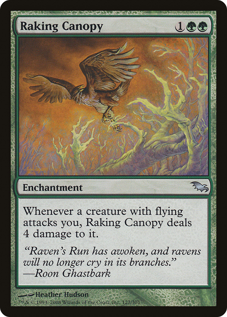 Raking Canopy (SHM-127) - Shadowmoor Foil