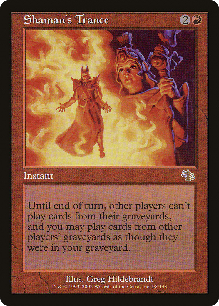 Shaman's Trance (JUD-098) - Judgment Foil