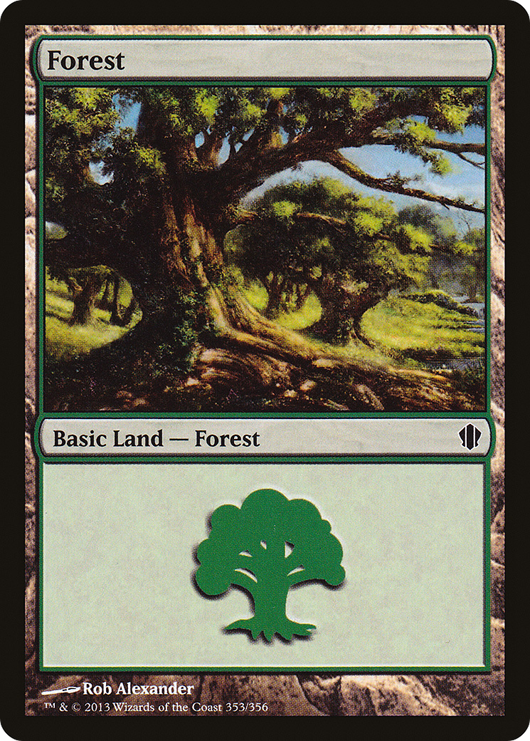 Forest (353) (C13-353) - Commander 2013