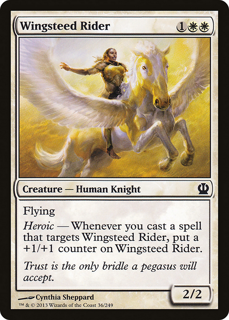 Wingsteed Rider (THS-036) - Theros Foil