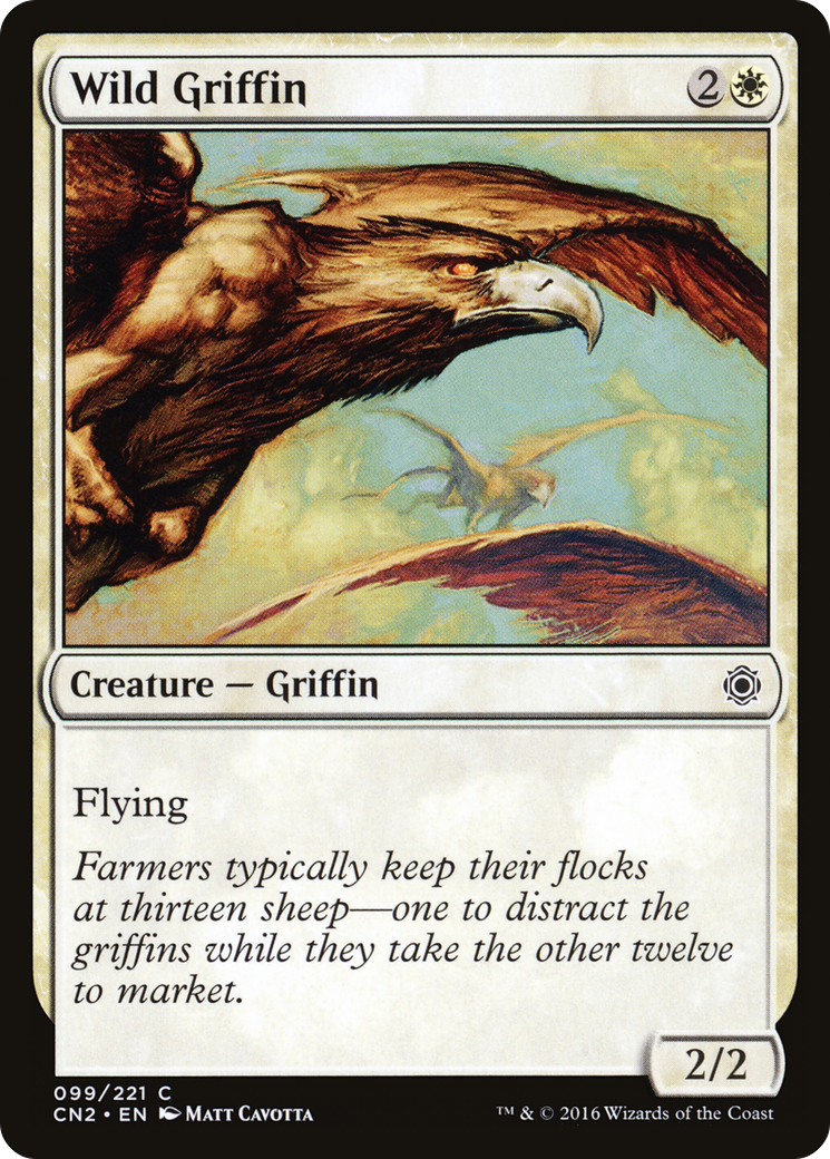 Wild Griffin (CN2-099) - Conspiracy: Take the Crown Foil
