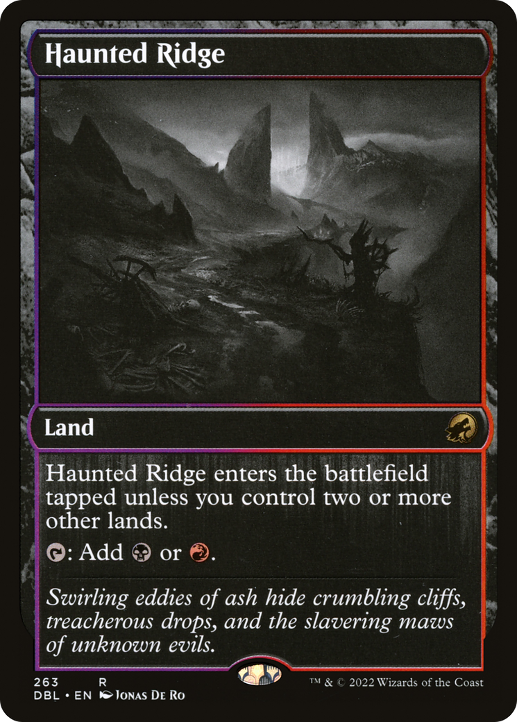 Haunted Ridge (DBL-263) - Innistrad: Double Feature Foil