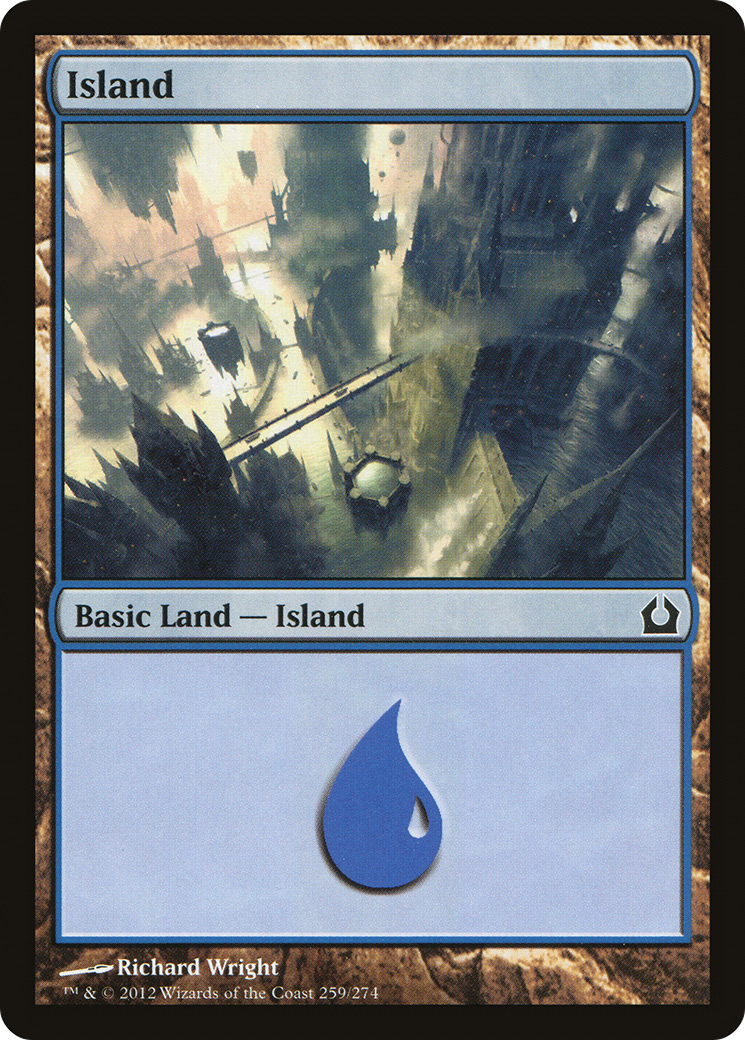 Island (259) (RTR-259) - Return to Ravnica Foil