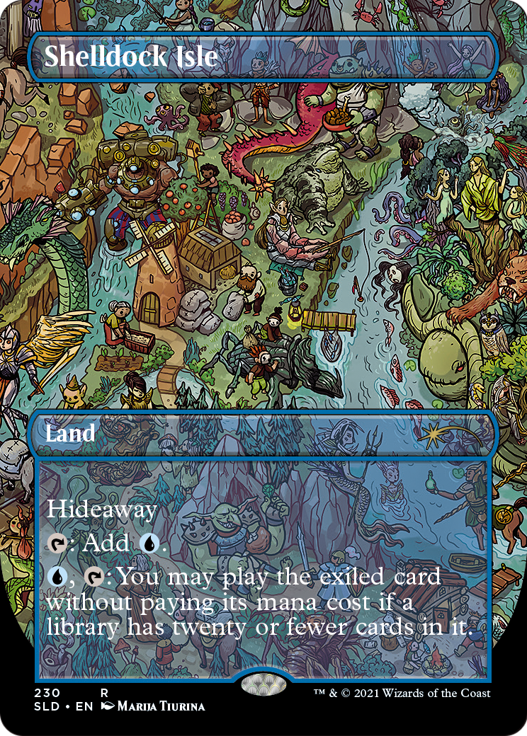 Shelldock Isle (SLD-230) - Secret Lair Drop (Borderless)