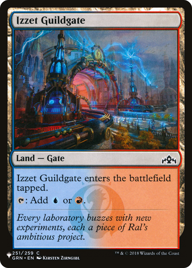 Izzet Guildgate (LIST-251/259) - The List Reprints