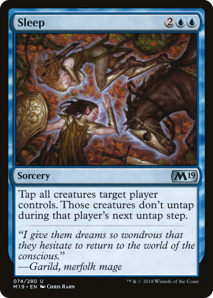 Sleep (M19-074) - Core Set 2019
