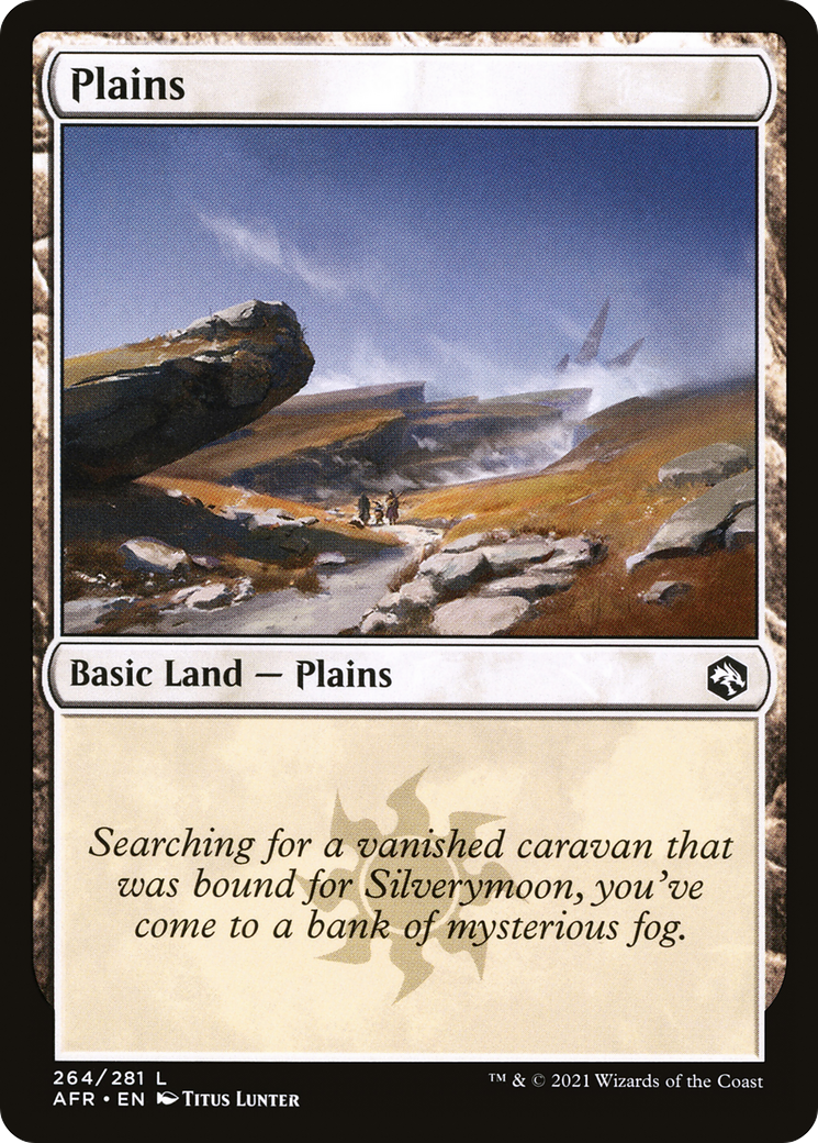 Plains (264) (AFR-264) - Adventures in the Forgotten Realms Foil