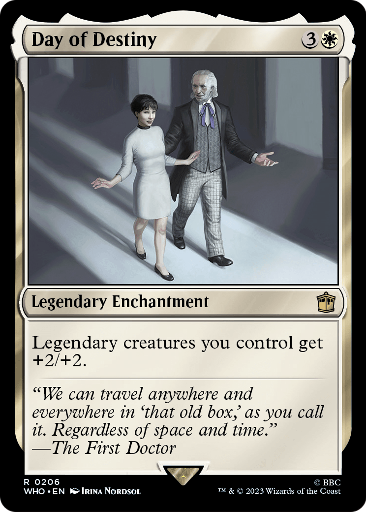 Day of Destiny (WHO-206) - Doctor Who Foil