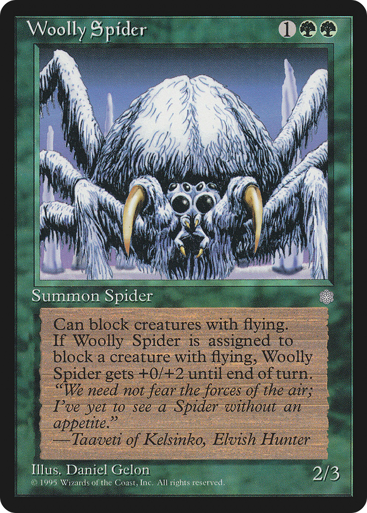 Woolly Spider (ICE-) - Ice Age