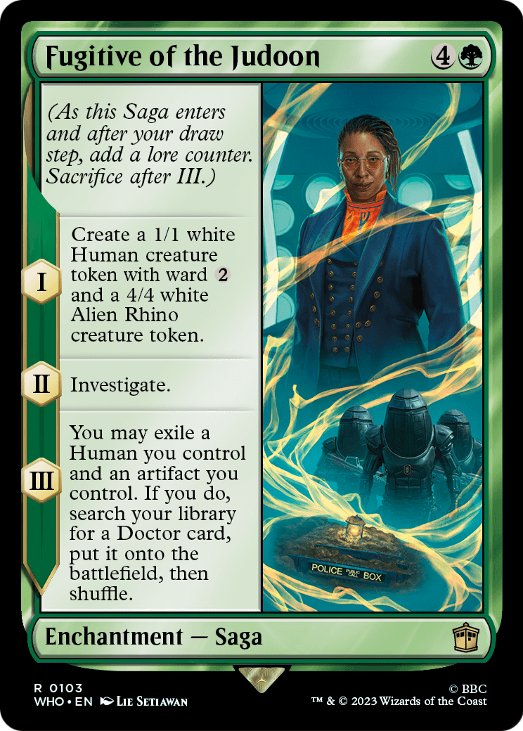 Fugitive of the Judoon (WHO-103) - Doctor Who Foil