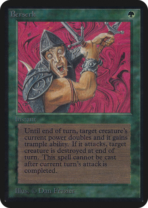 Berserk (LEA-) - Limited Edition Alpha