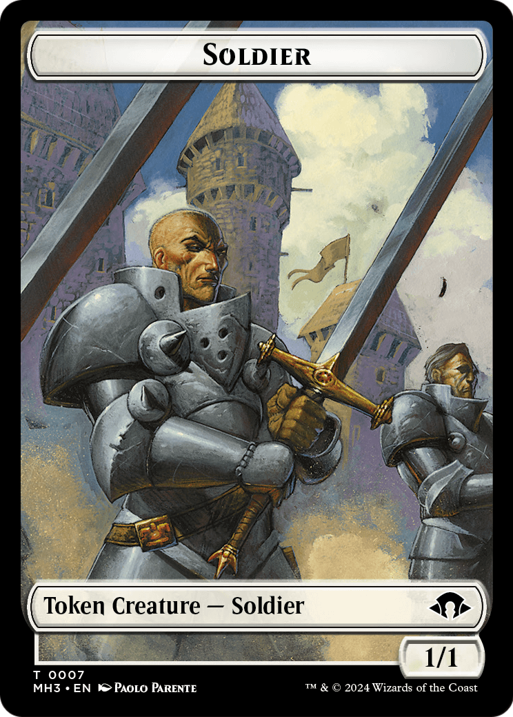 Soldier (TMH3-007) - Modern Horizons 3 Tokens
