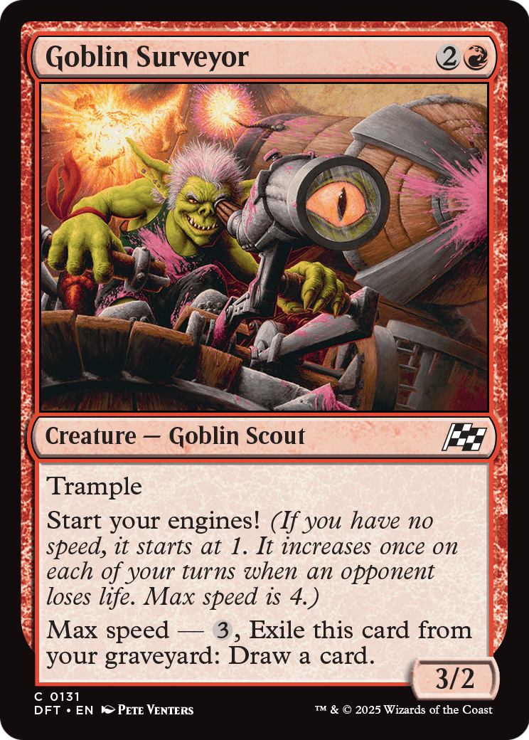 Goblin Surveyor (DFT-131) - Aetherdrift Foil