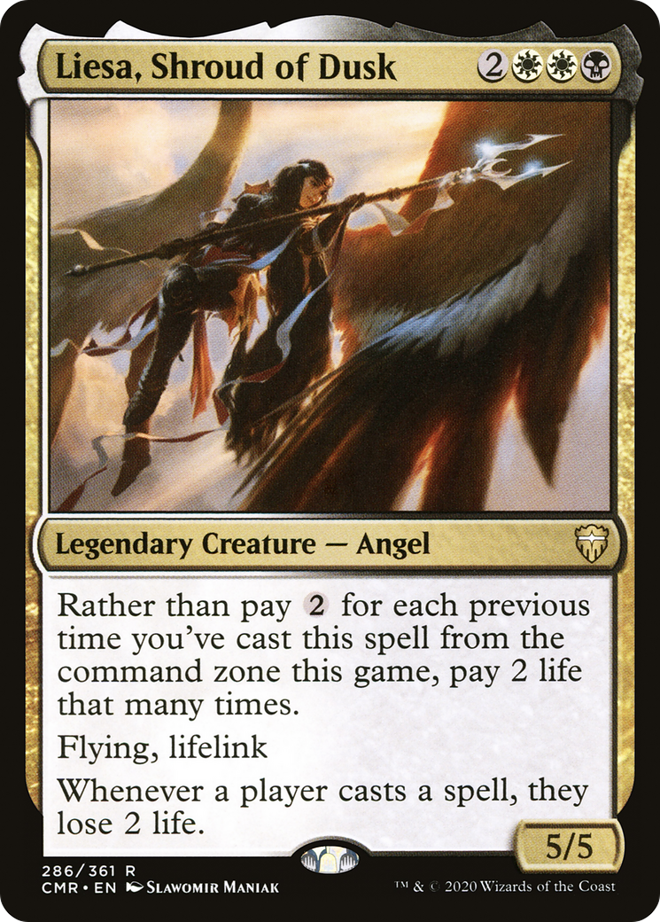 Liesa, Shroud of Dusk (CMR-286) - Commander Legends