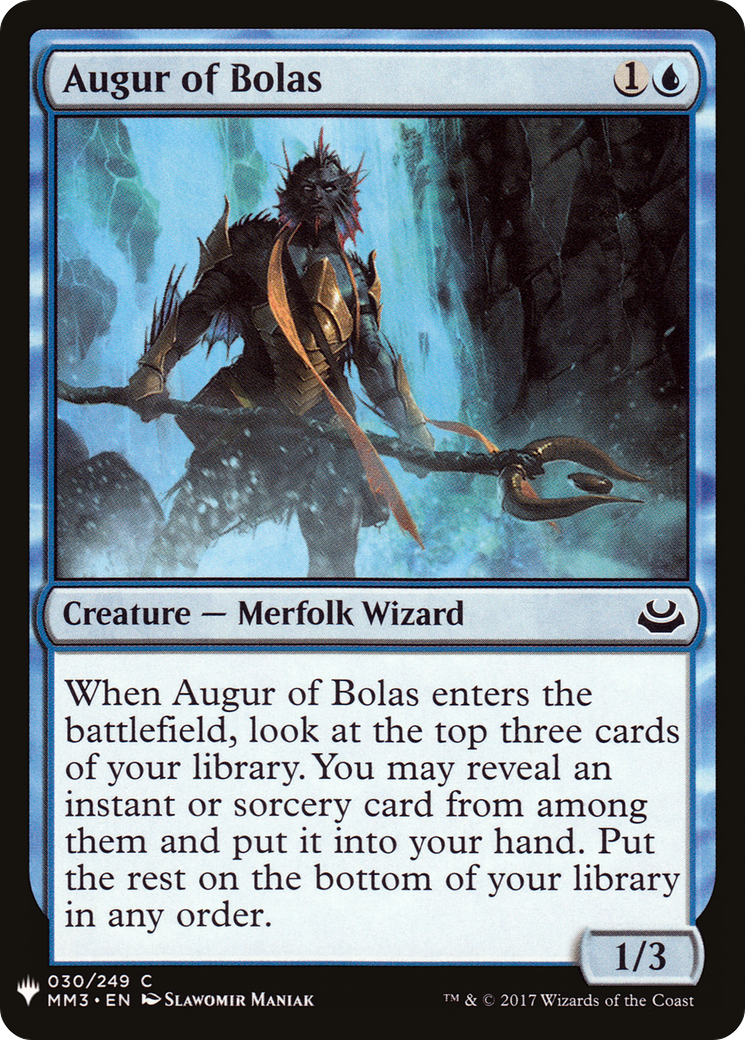 Augur of Bolas (LIST-030) - The List