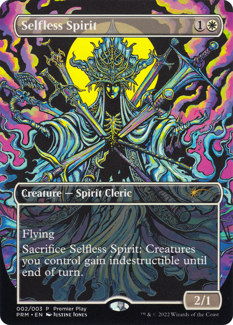 Selfless Spirit (PTP-002) - Regional Championship Qualifiers 2022 (Borderless) Foil