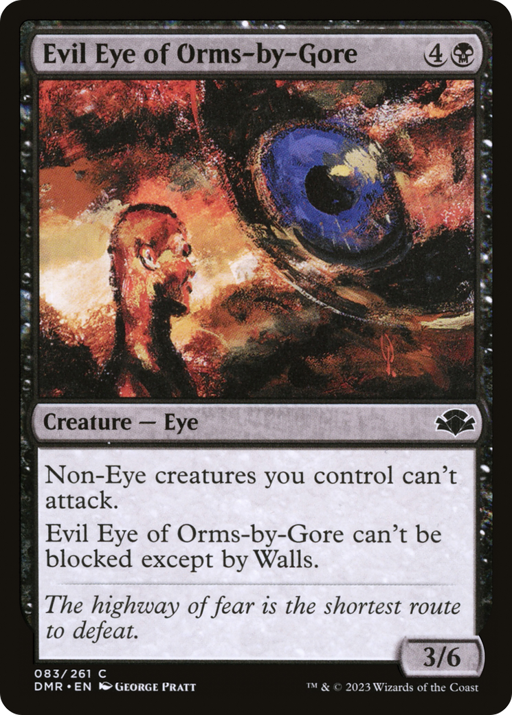 Evil Eye of Orms-by-Gore (DMR-083) - Dominaria Remastered