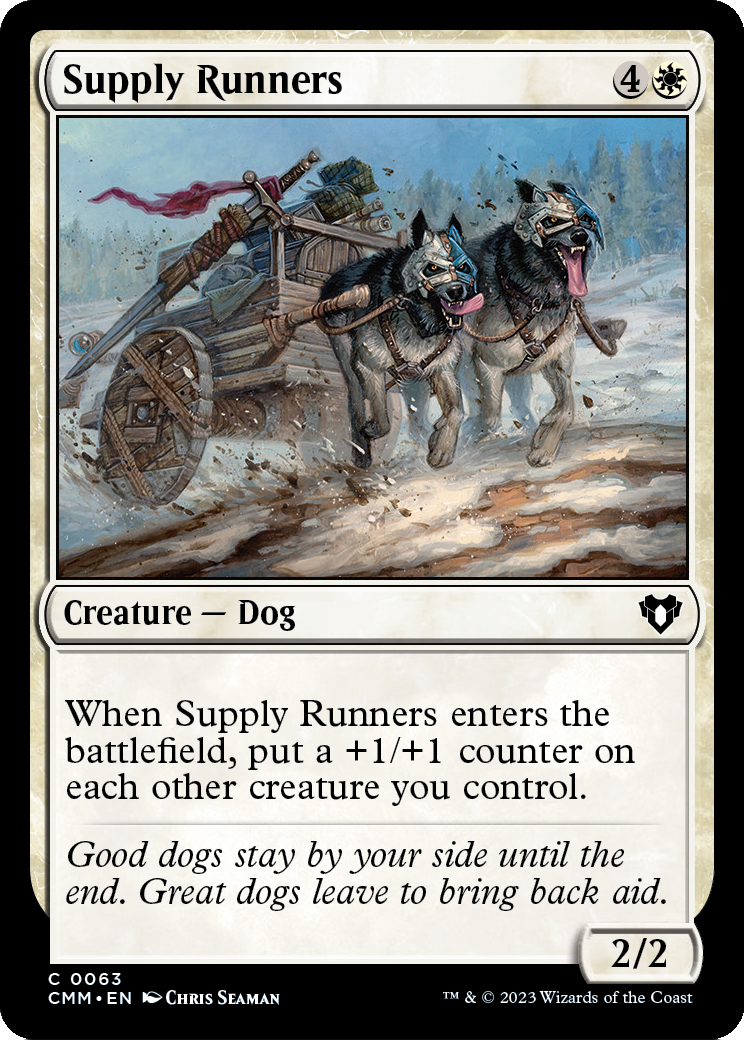 Supply Runners (CMM-063) - Commander Masters
