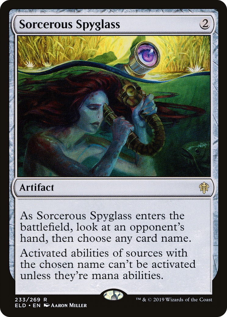 Sorcerous Spyglass (ELD-233) - Throne of Eldraine