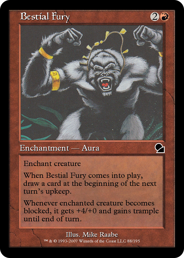 Bestial Fury (ME1-088) - Masters Edition Foil