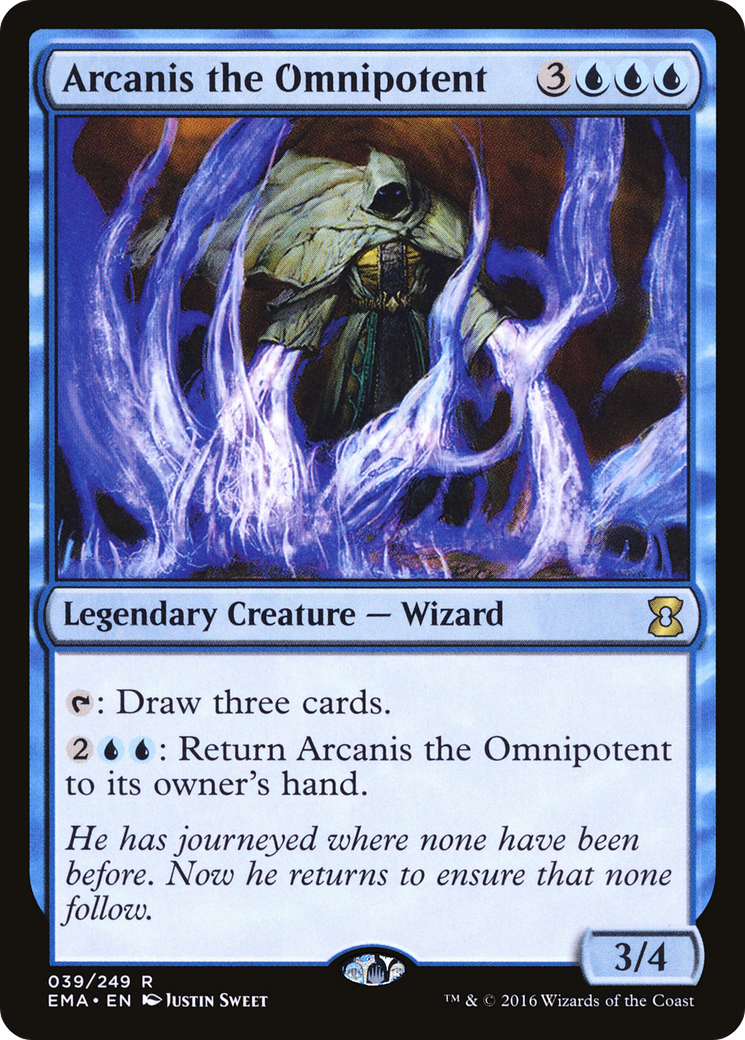 Arcanis the Omnipotent (EMA-039) - Eternal Masters Foil