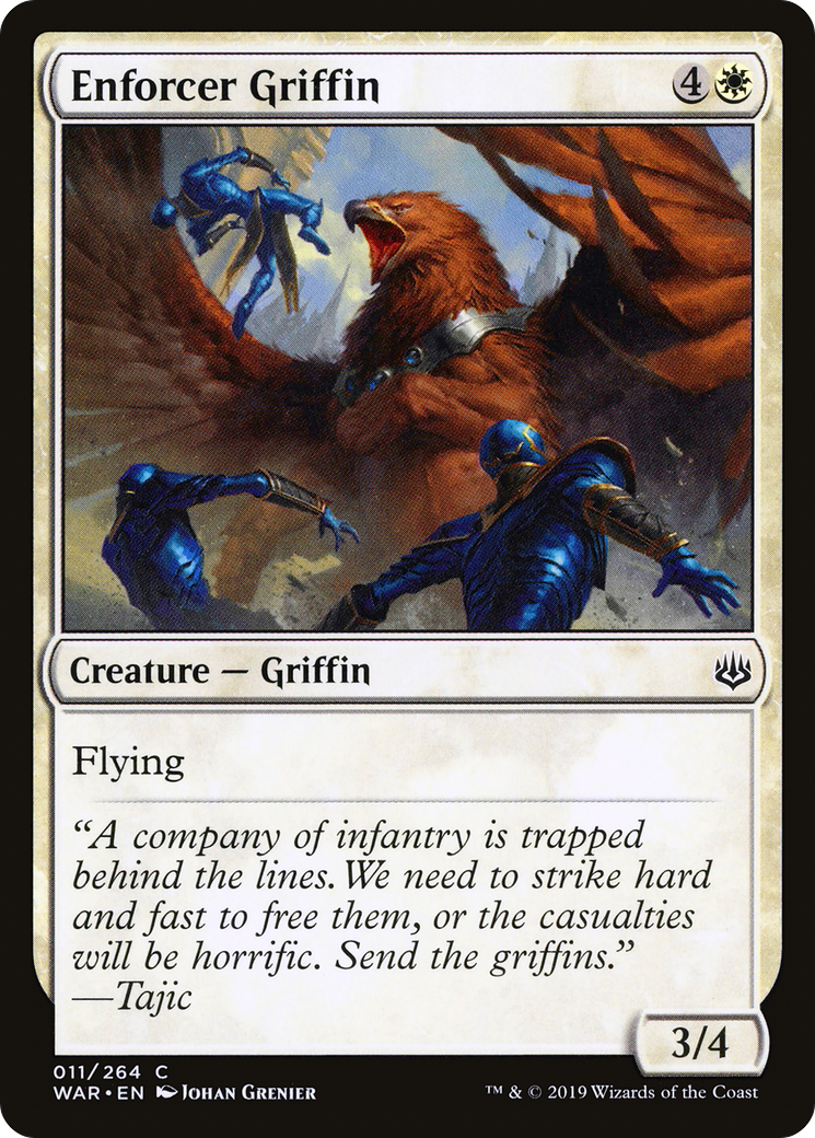 Enforcer Griffin (WAR-011) - War of the Spark