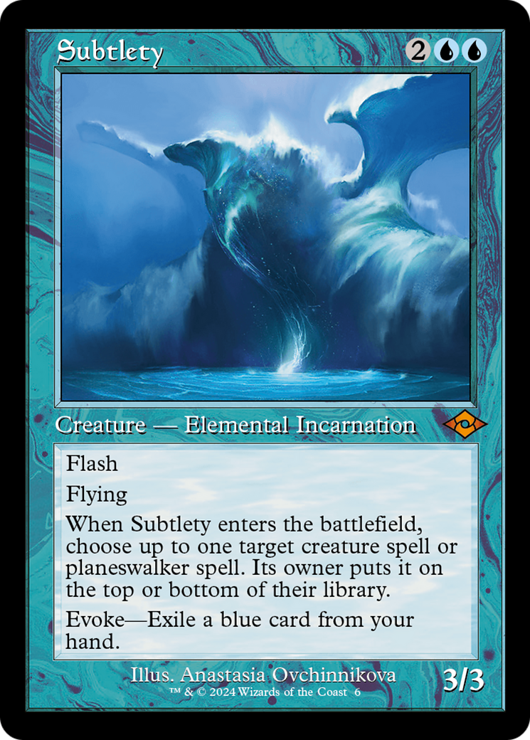 Subtlety (Retro Frame) (MH2-006) - Modern Horizons 2 Timeshifts