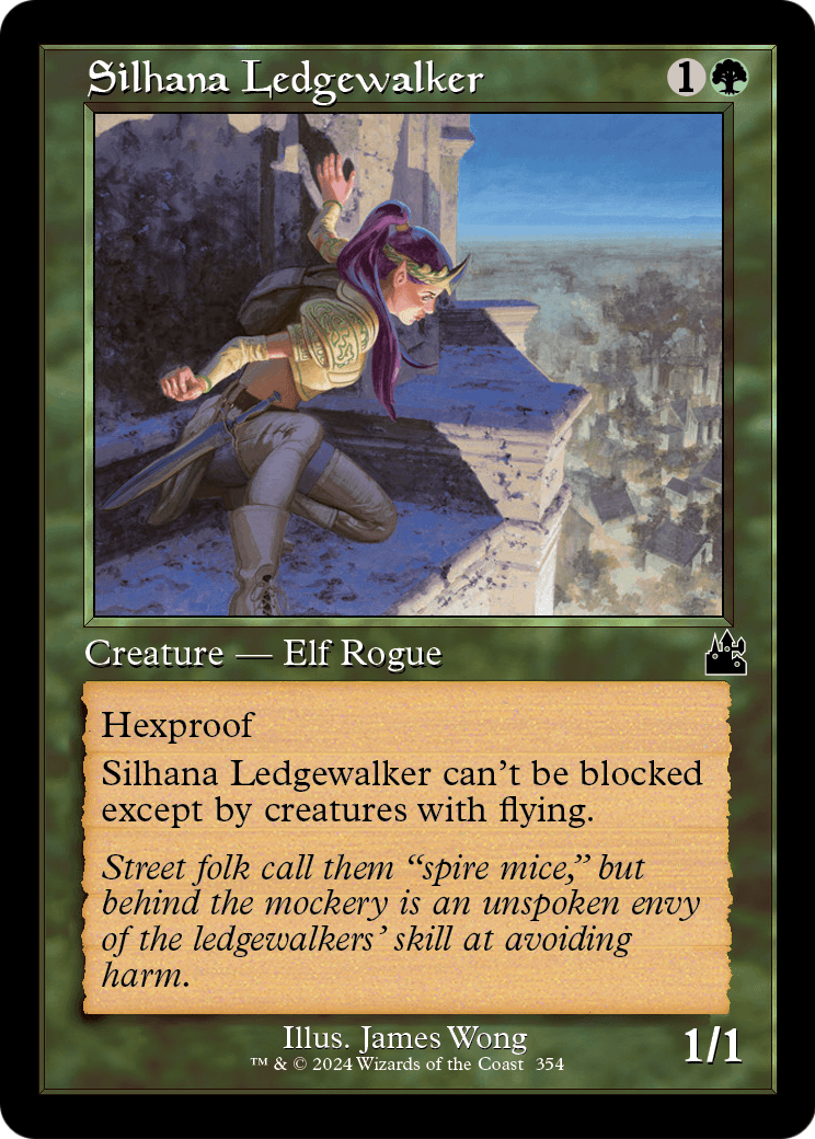 Silhana Ledgewalker (Retro Frame) (RVR-354) - Ravnica Remastered