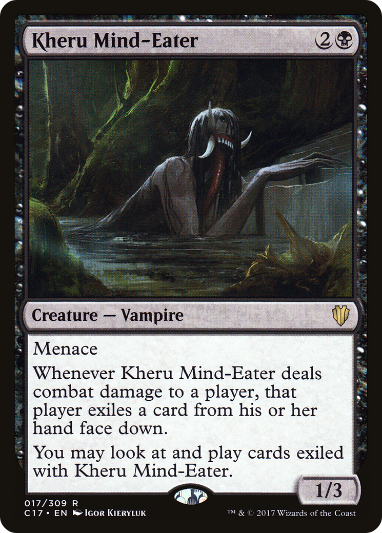 Kheru Mind-Eater (C17-017) - Commander 2017