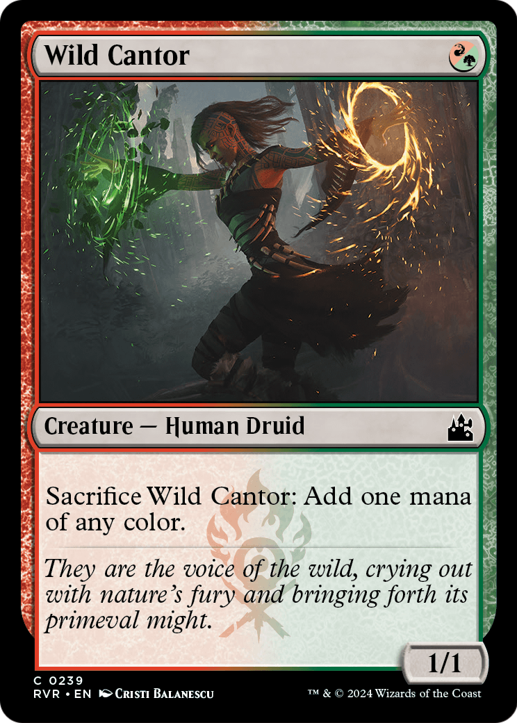 Wild Cantor (RVR-239) - Ravnica Remastered Foil